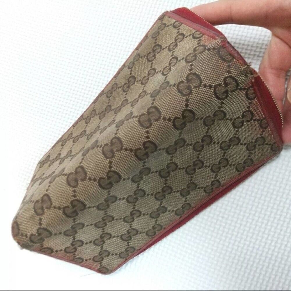 Gucci Zip Around Monogram Wallet - Picture 3 of 8